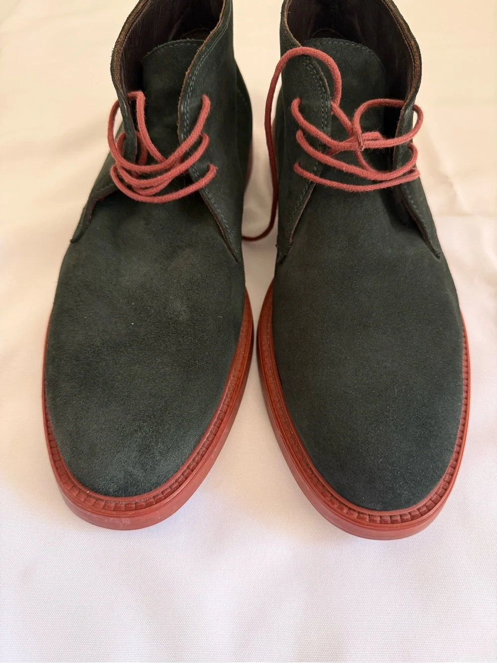 To Boot New York Adam Derrick Collins U850G Blue Suede Lace Shoes Men's Size 12
